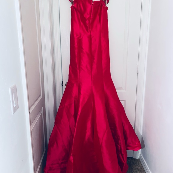 Prom pageant gown , pink , JVN Jovani - Picture 3 of 6